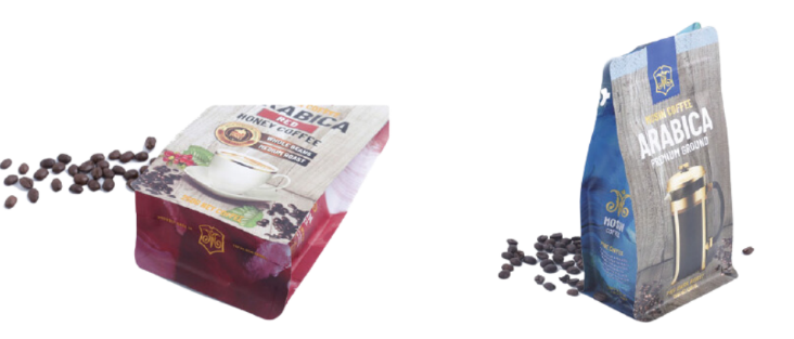 FLAT BOTTOM BAG / STAND UP POUCH WITH EASY TEAR ZIPPER